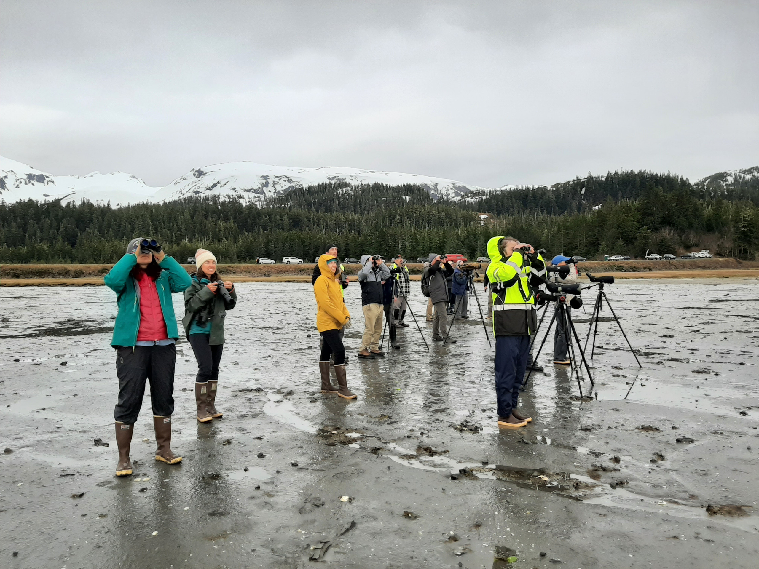Participación de Ana Agreda en 2022 y observación de aves (@US Forest Service)